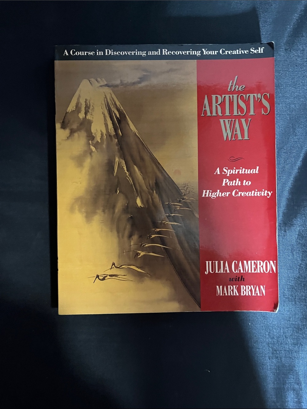 The Artist's Way by Julia Cameron - Red and Gold Paperback